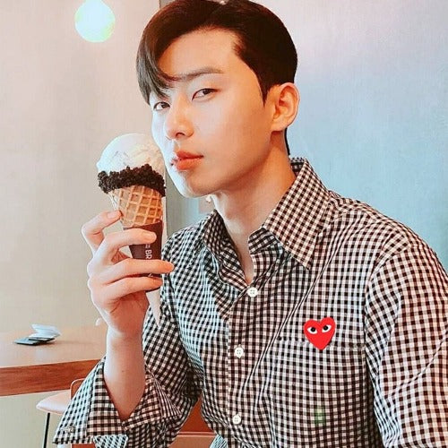 (국내배송, 당일출고) 꼼데가르송 고방 체크셔츠