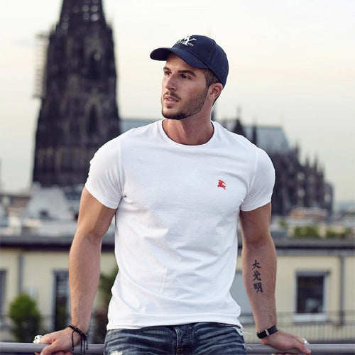 (국내배송, 당일출고) 버버리 자수로고 반팔 티셔츠 ~2Color~