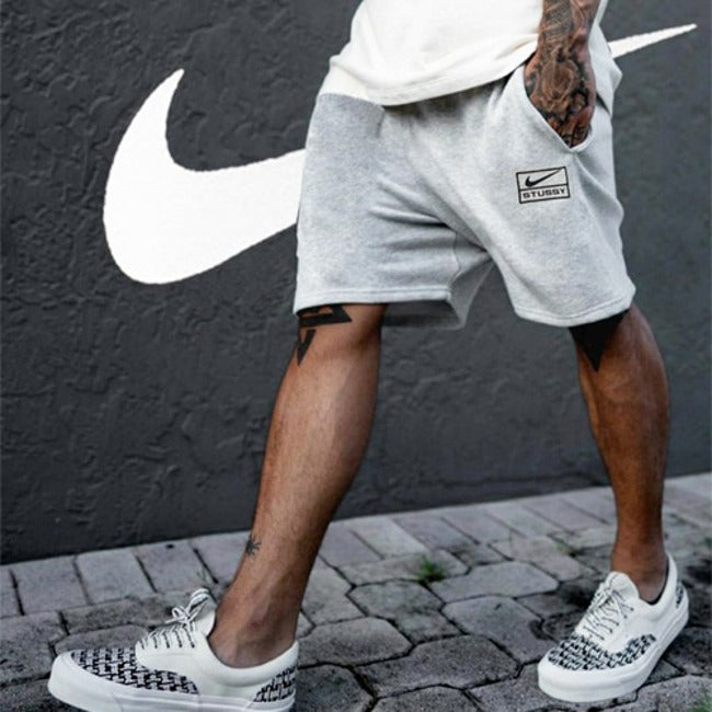 (국내배송, 당일출고) 나이키 X 스투시 밴딩 쇼트 팬츠