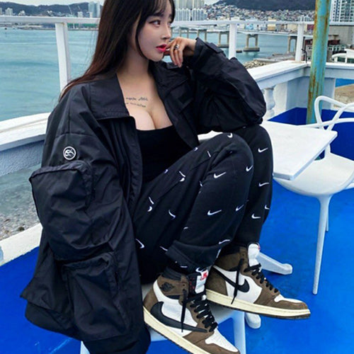 (국내배송, 당일출고) 나이키 멀티로고 팬츠 ~2color~