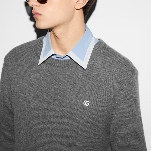 (국내배송, 당일출고) 구찌 GG 자수 로고 스웨터