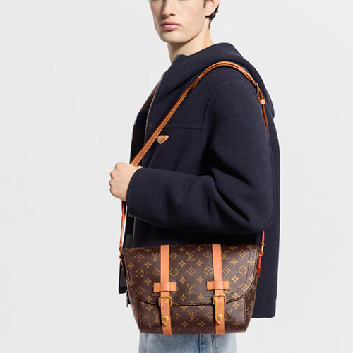 루이비통 크리스토퍼 메신저 크로스백 브라운