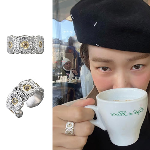 부첼라티 블라썸 이터넬레 데이지 링 베르메이 스털링 실버 (차정원,지디 착용)