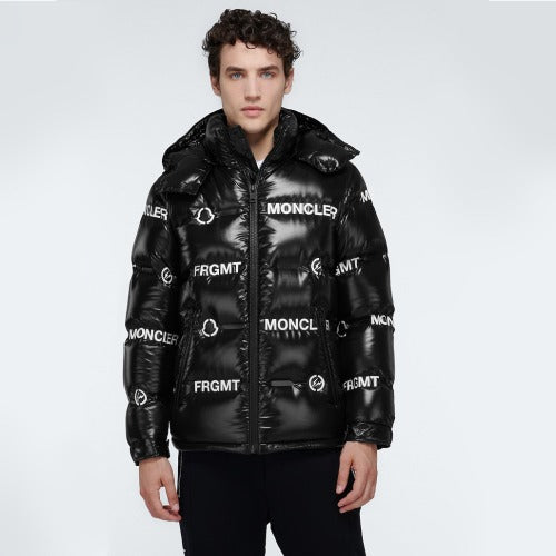 몽*레어 지니어스 7 프래그먼트 로고 다운 패딩