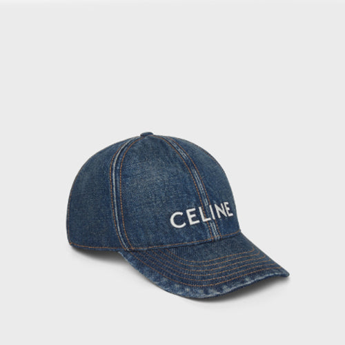 (국내배송) 셀린느 유니언 워시 데님 볼캡.