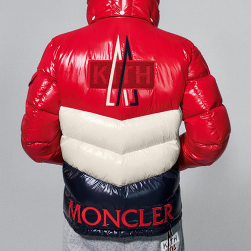 몽*레어 X KITH 멀티컬러 패딩 자켓