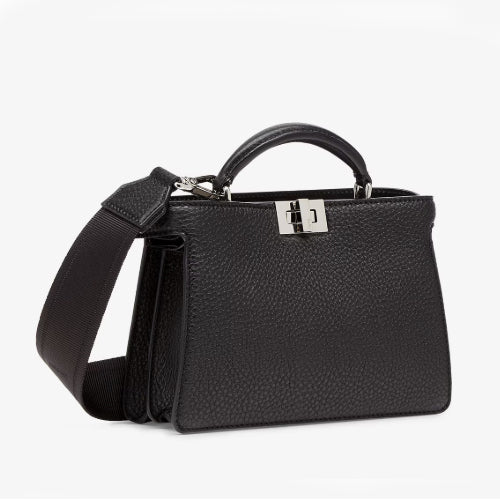 펜디 피카부 I See U X-Cross 핸드 크로스백 블랙