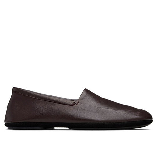 르메르 퍼플 인도어 슬리퍼 로퍼 버건디