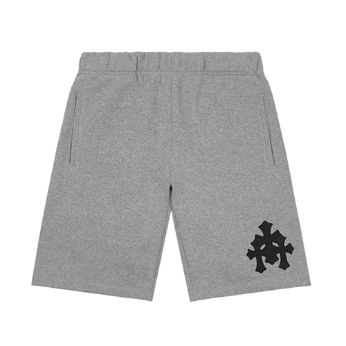 크롬하츠 크로스 레더 패치 스웨트쇼츠 ~2Color~