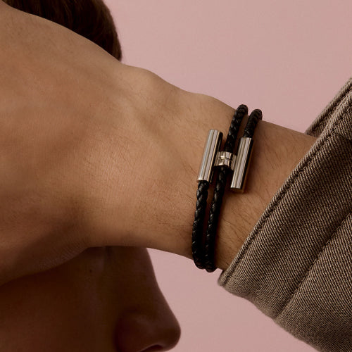 에르메스 투니스 트레세 브레이슬릿 블랙