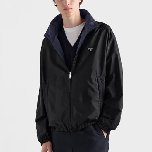 프라다 리나일론 재킷 블랙