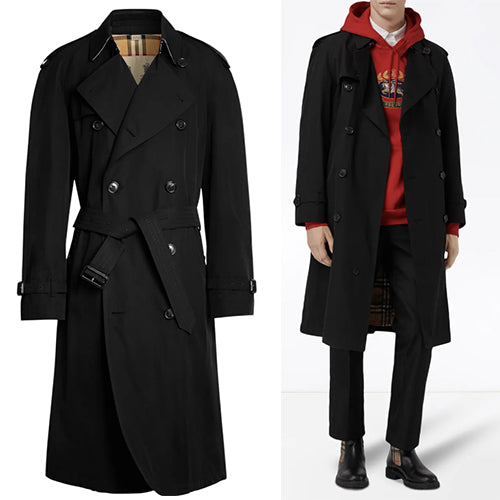 (국내배송) 버버리 트렌치 코트 블랙