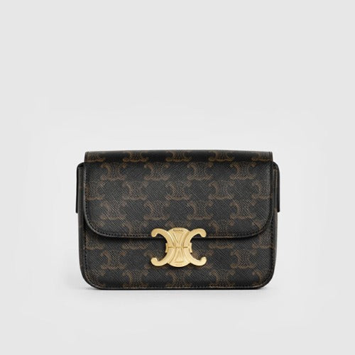 셀린느 나노 트리오페 인 캔버스 백.